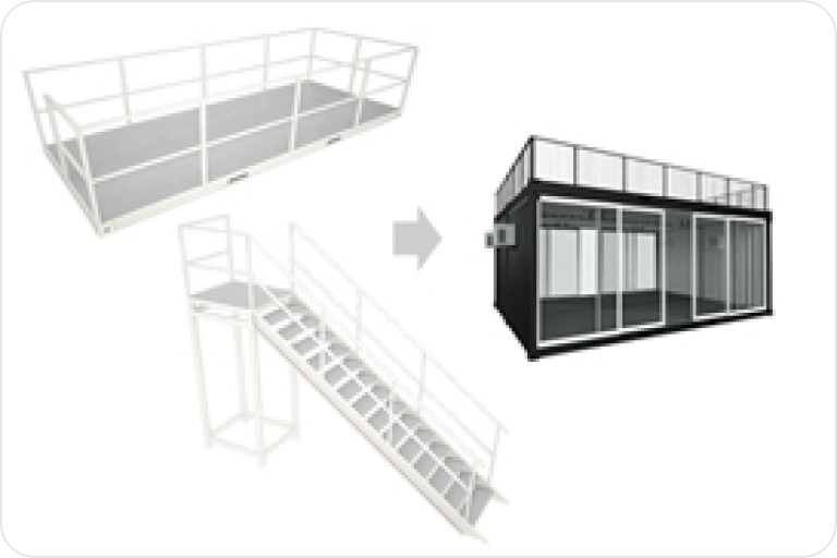 Platform & Stairs