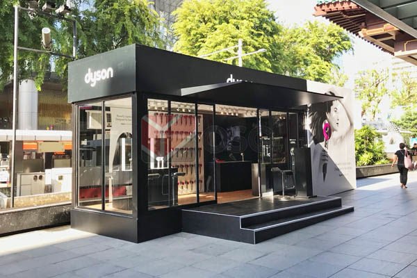 shipping container architecture, container designs, container events, container shops, container displays, container pop-up, container kitchen, container bar, temporary space, container backdrop, event container, container showroom, container classroom, container labs, container gym, container food park, container park