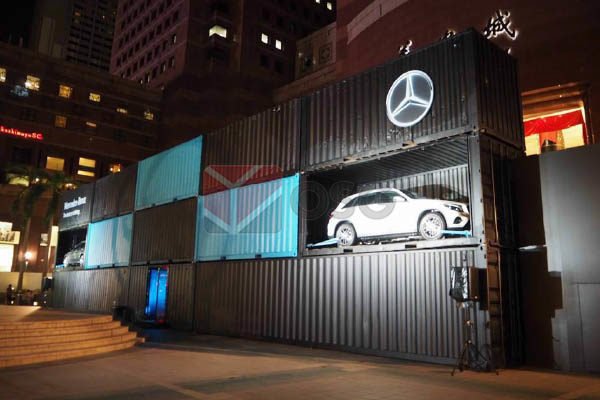 shipping container architecture, container designs, container events, container shops, container displays, container pop-up, container kitchen, container bar, temporary space, container backdrop, event container, container showroom, container classroom, container labs, container gym, container food park, container park