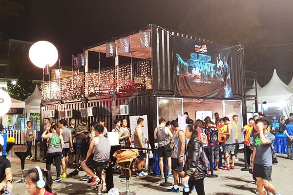 shipping container architecture, container designs, container events, container shops, container displays, container pop-up, container kitchen, container bar, temporary space, container backdrop, event container, container showroom, container classroom, container labs, container gym, container food park, container park