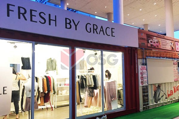 event container, shipping container, shopbox, shop container, pop-up container, repurposed container, used container, container shops, retail container