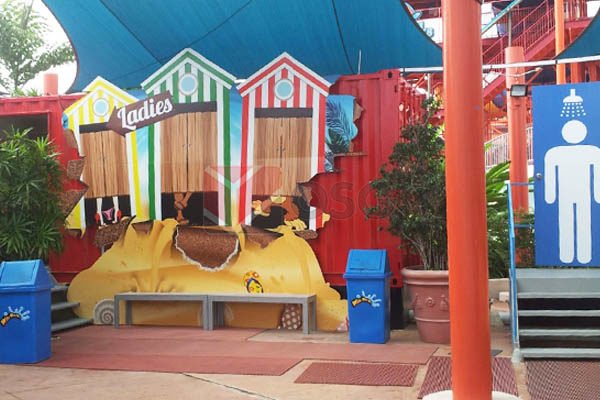 shipping container architecture, container designs, container events, container shops, container displays, container pop-up, container kitchen, container bar, temporary space, container backdrop, event container, container showroom, container classroom, container labs, container gym, container food park, container park