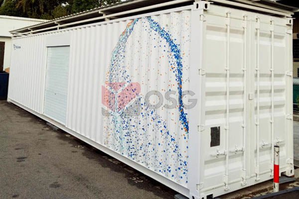 shipping container architecture, container designs, container events, container shops, container displays, container pop-up, container kitchen, container bar, temporary space, container backdrop, event container, container showroom, container classroom, container labs, container gym, container food park, container park