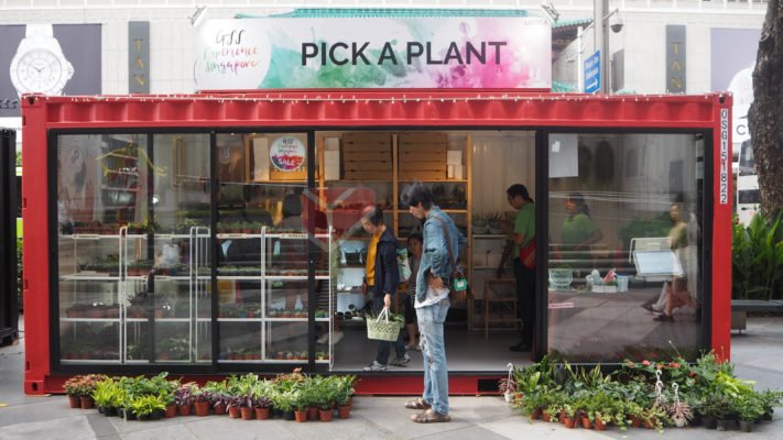 event container, shipping container, shopbox, shop container, pop-up container, repurposed container, used container, container shops, retail container