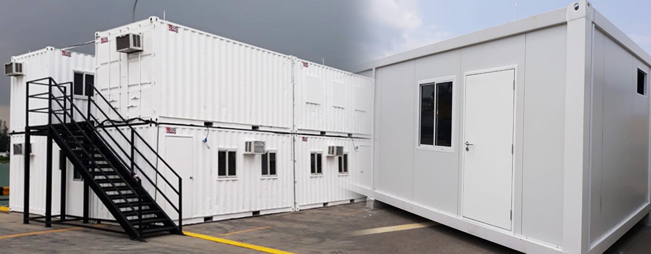 Site office, prefab office, container office, shipping container office, office cabin, portable cabin, portable office, mobile office, portacabin