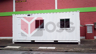 Site office, prefab office, container office, shipping container office, office cabin, portable cabin, portable office, mobile office, portacabin