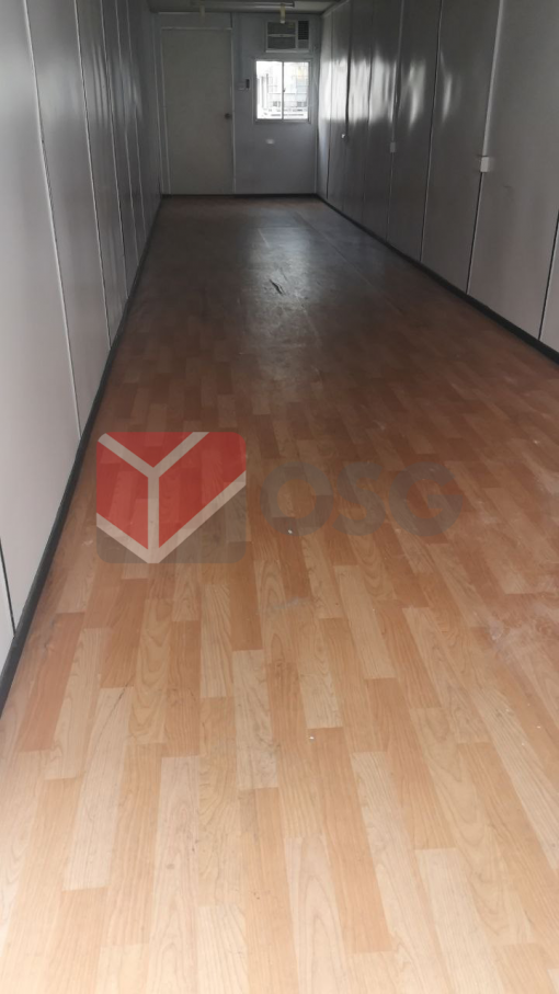 Office Container 40ft x 8ft Interior