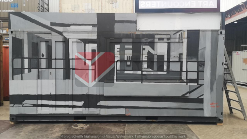 20ft x 8ft premium office container
