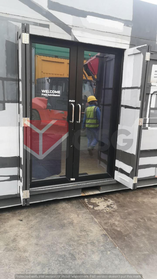20ft x 8ft premium office container