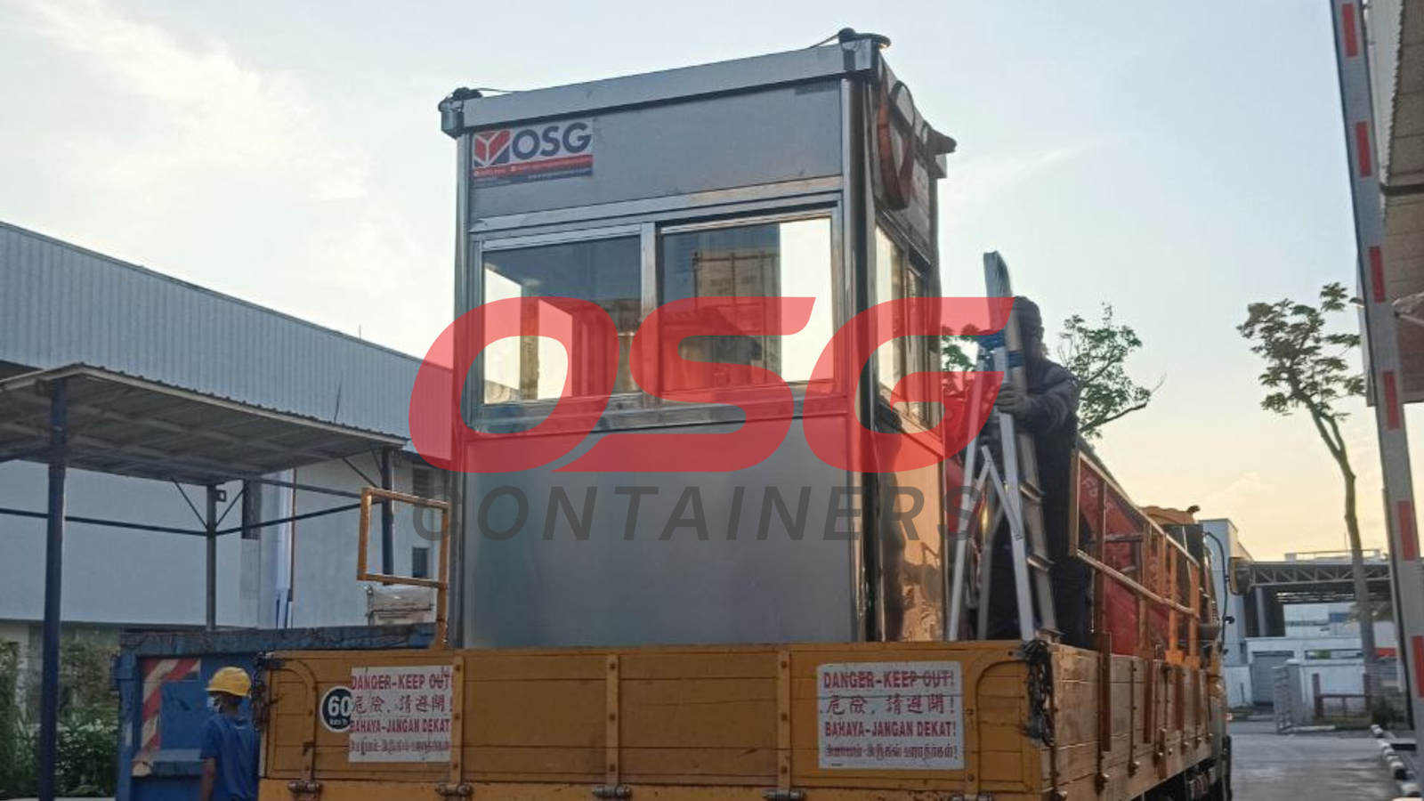 OSG-OSG Containers-InstaBooth-Guard House-Portable Guard House-Guard Room